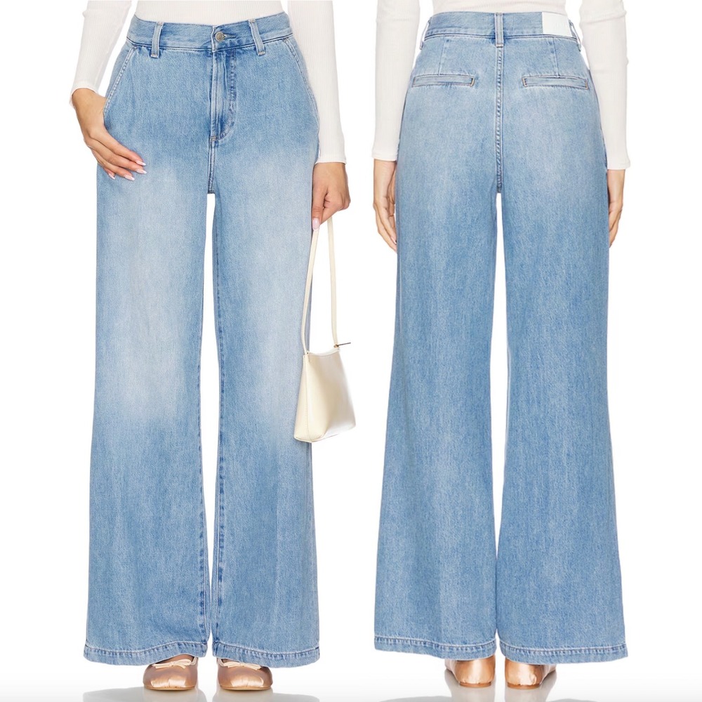 PISTOLA x REVOLVE Dalia Wide Leg Jeans in Palo Alto P00016140BD